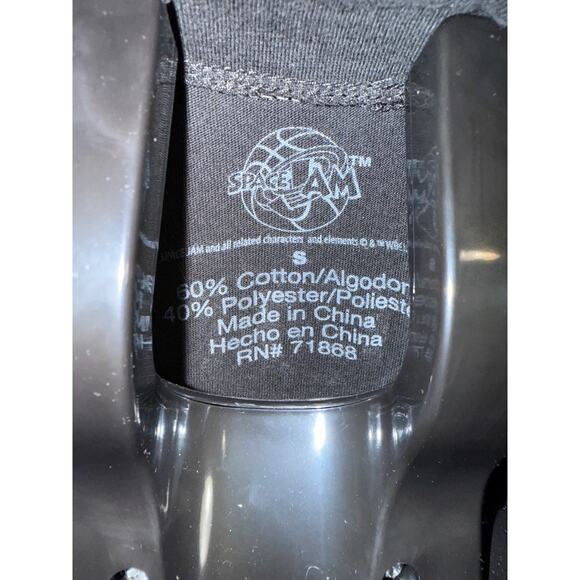 Space Jam ‘Tune Squad’ Button Up Jersey Style Shirt, Size Small - Picture 4 of 5